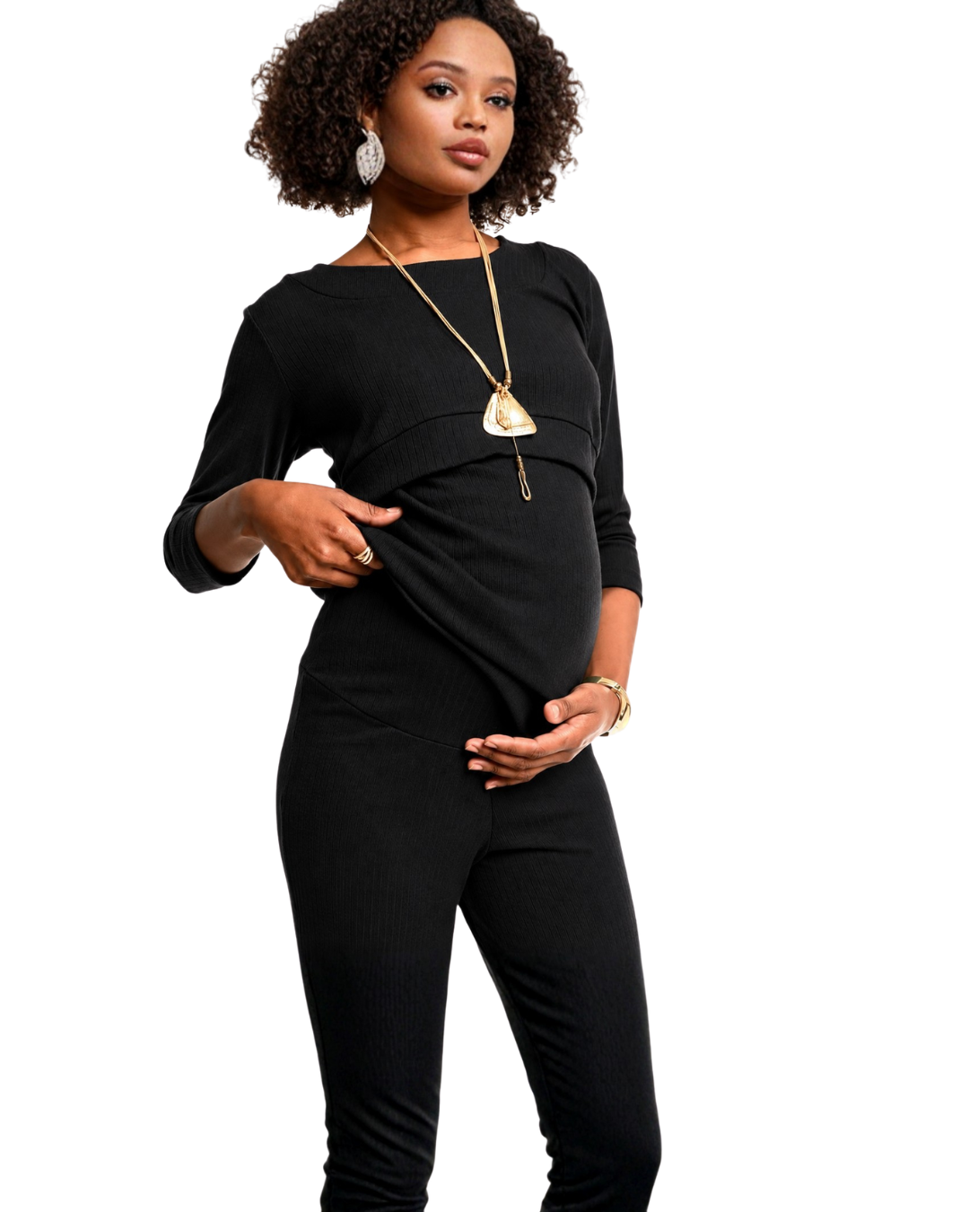 Polera de Lactancia Cotton Soft