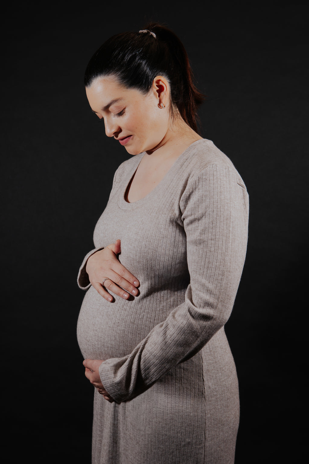 Vestido de Maternidad Lanilla Soft