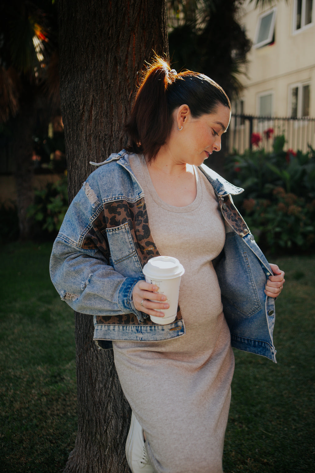 Vestido de Maternidad Lanilla Soft