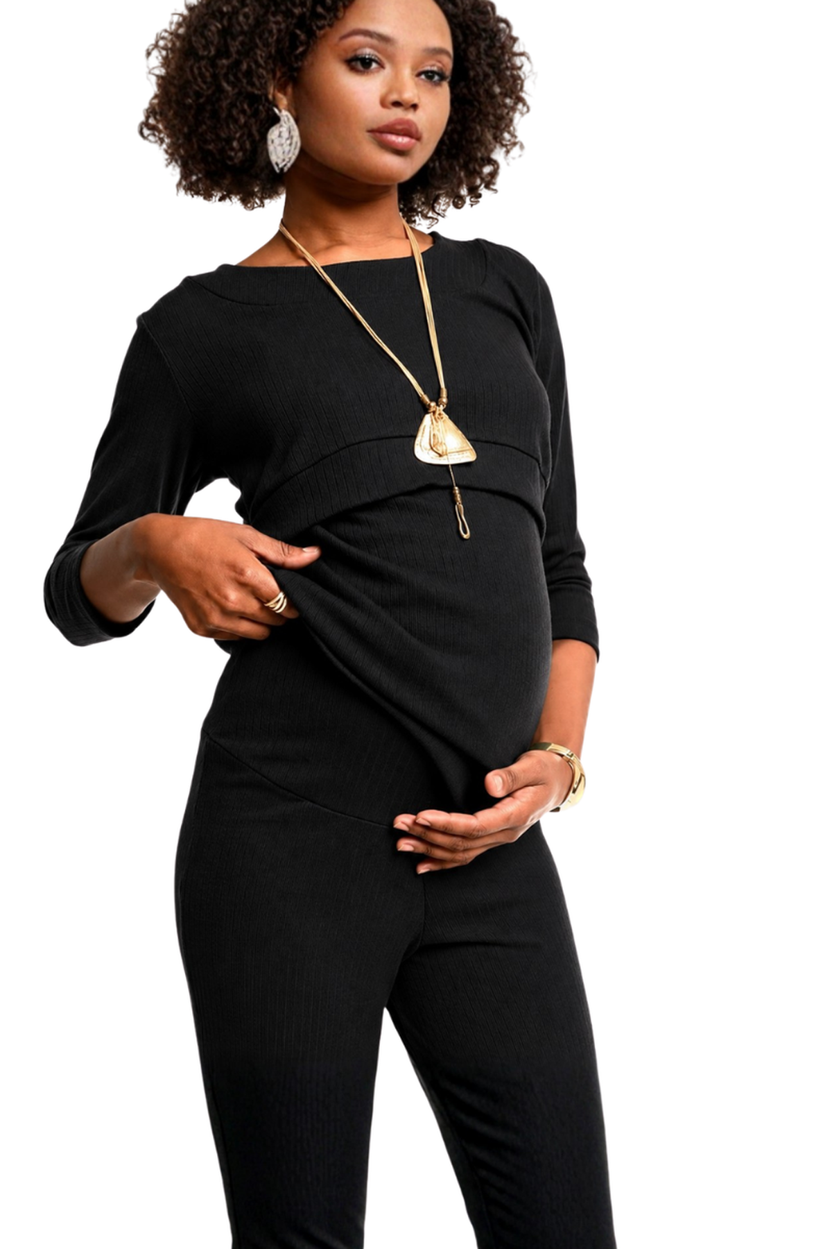 Polera de Lactancia Cotton Soft